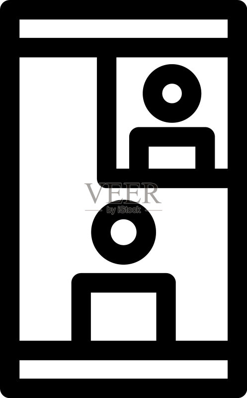 视频通话图标或Logo图标素材