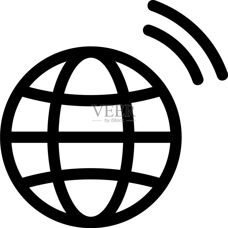 Wifi图标或标志孤立标志符号图标素材