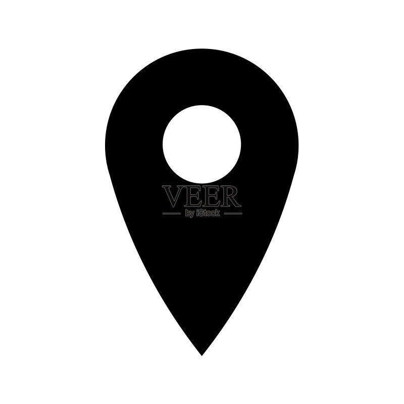 购物或地图标记App网页通用简约图标图标素材