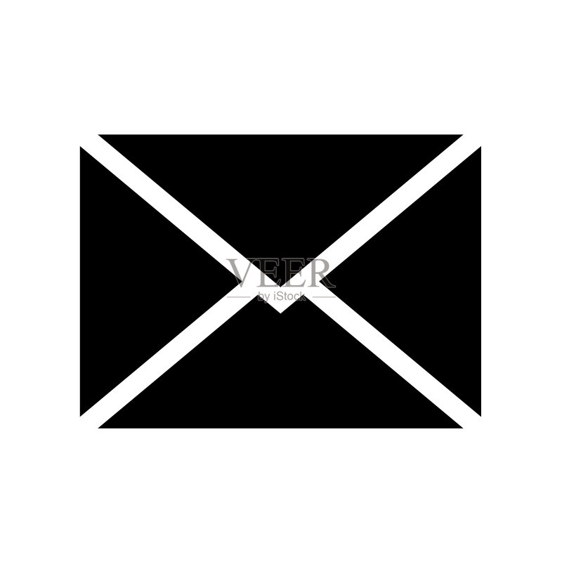 App和网站的购物信封或消息图标图标素材