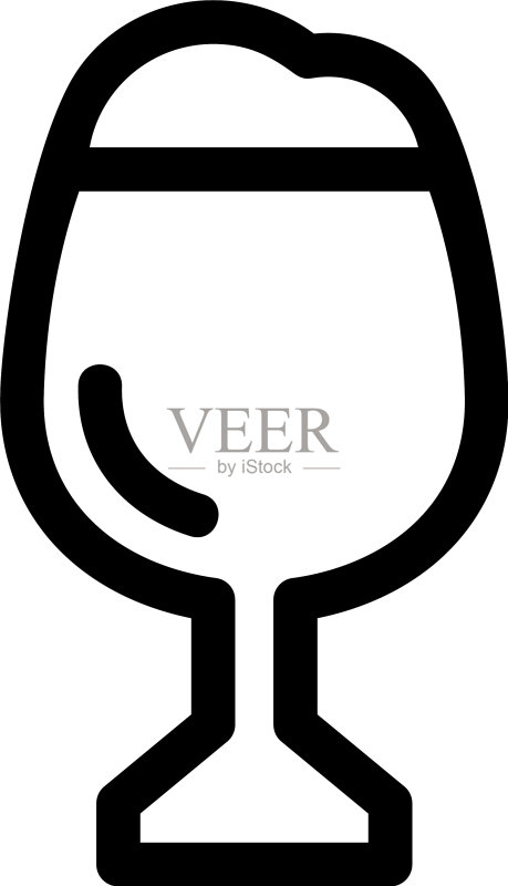 啤酒图标或标志(独立符号)图标素材