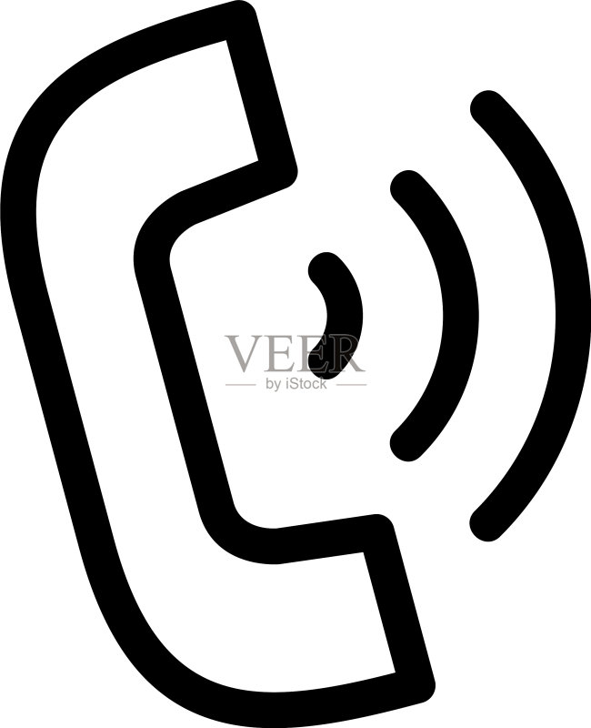 呼叫图标或logo独立符号图标素材