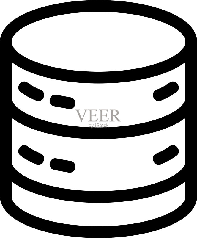 数据库图标或logo孤立标志符号图标素材