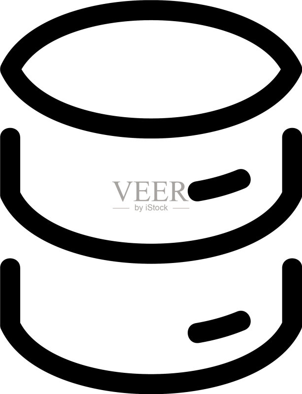 数据库图标或logo孤立标志符号图标素材