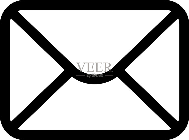 信封图标或标志图标素材