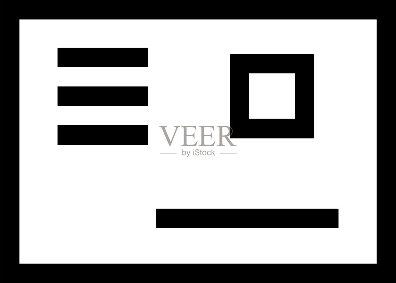 信封图标或标志图标素材