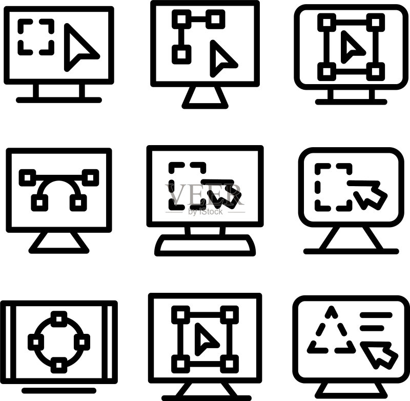 图形设计图标或Logo独立符号图标素材