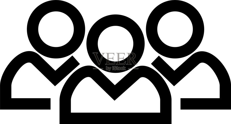 群组图标或标志图标素材
