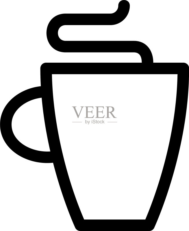 热饮图标或logo isolated sign symbol图标素材