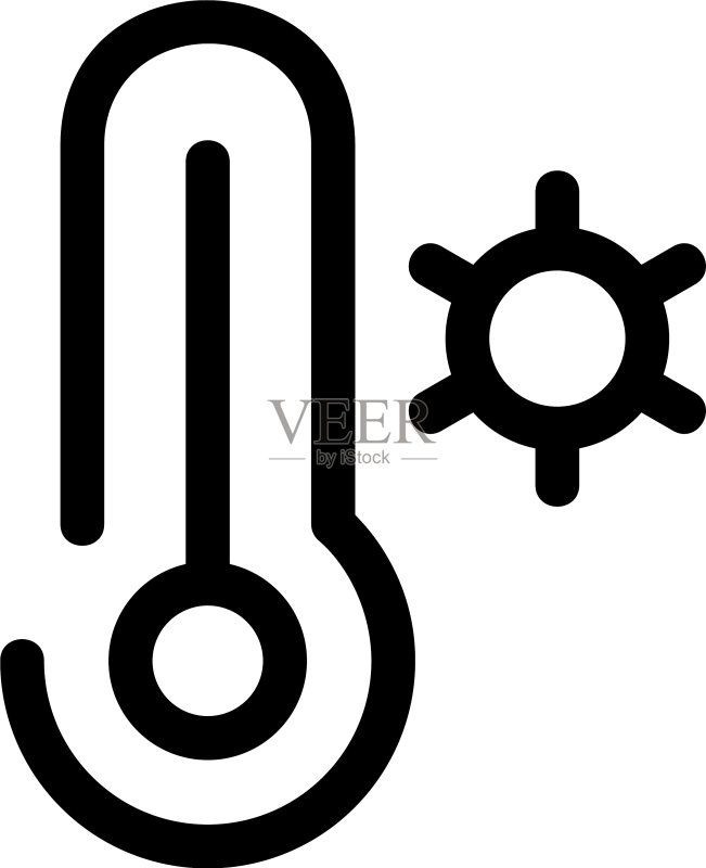 高温图标或标志独立符号图标素材