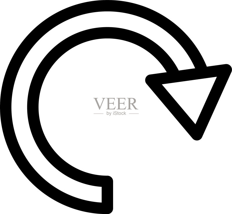 加载图标或Logo孤立标志符号图标素材