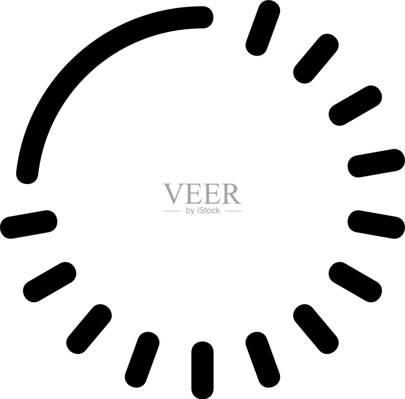 加载图标或Logo孤立标志符号图标素材