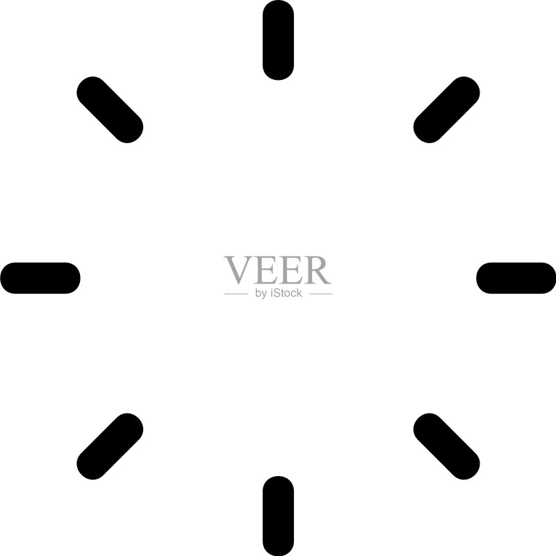 加载图标或Logo孤立标志符号图标素材