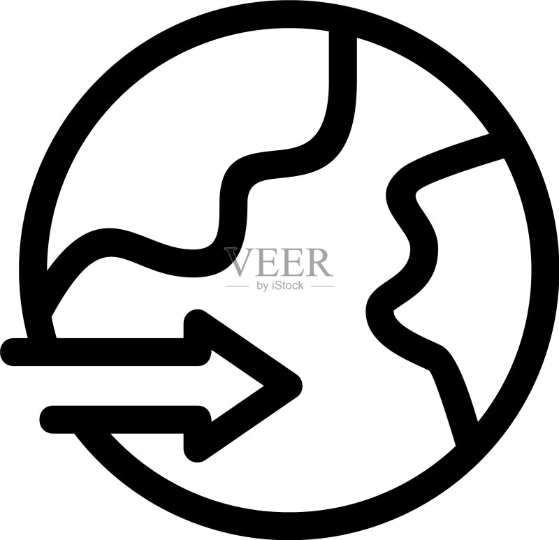 物流图标或logo孤立标志符号图标素材