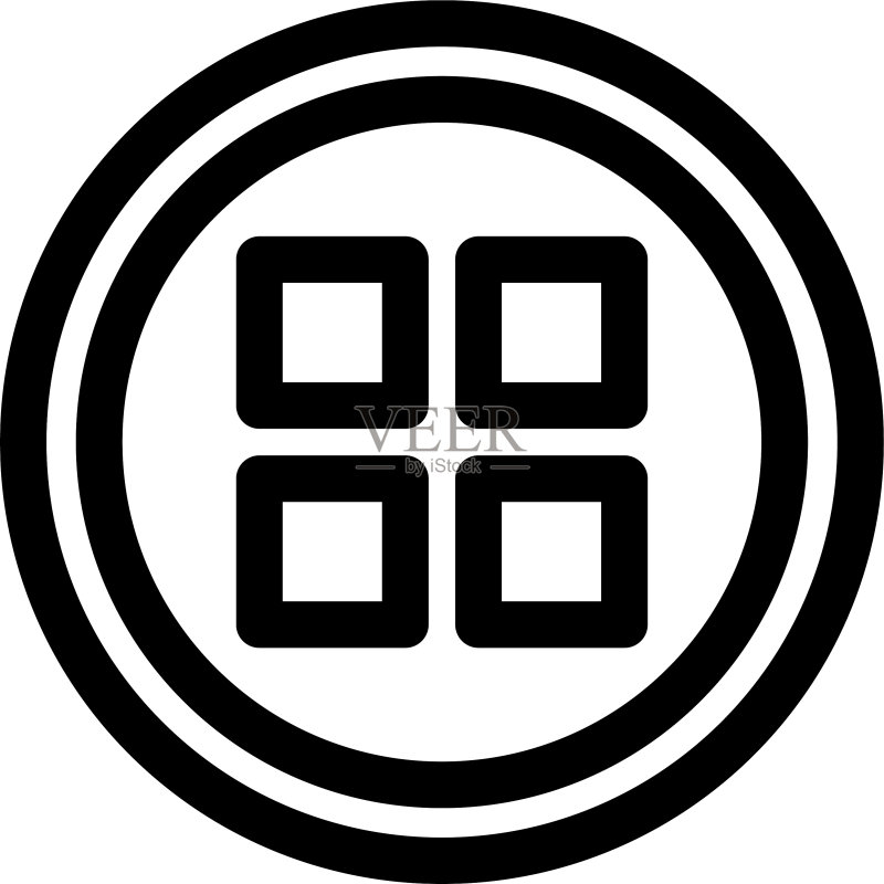 isolated 菜单图标或标志符号图标素材