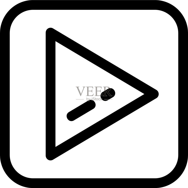 播放图标或Logo标志图标素材