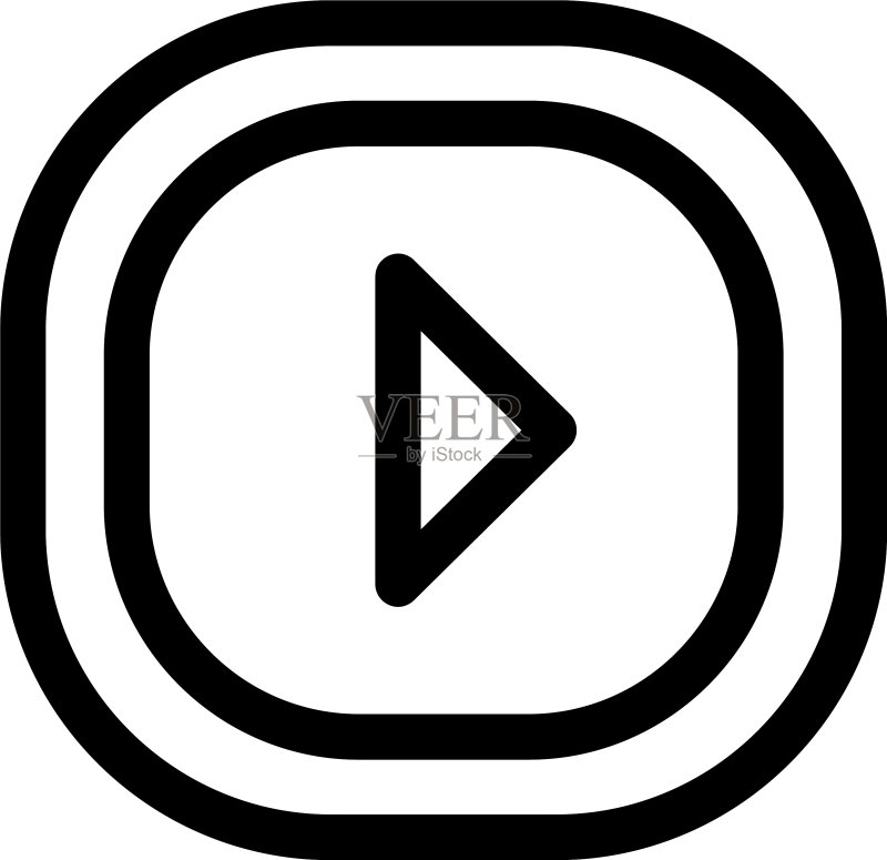 播放图标或Logo标志图标素材