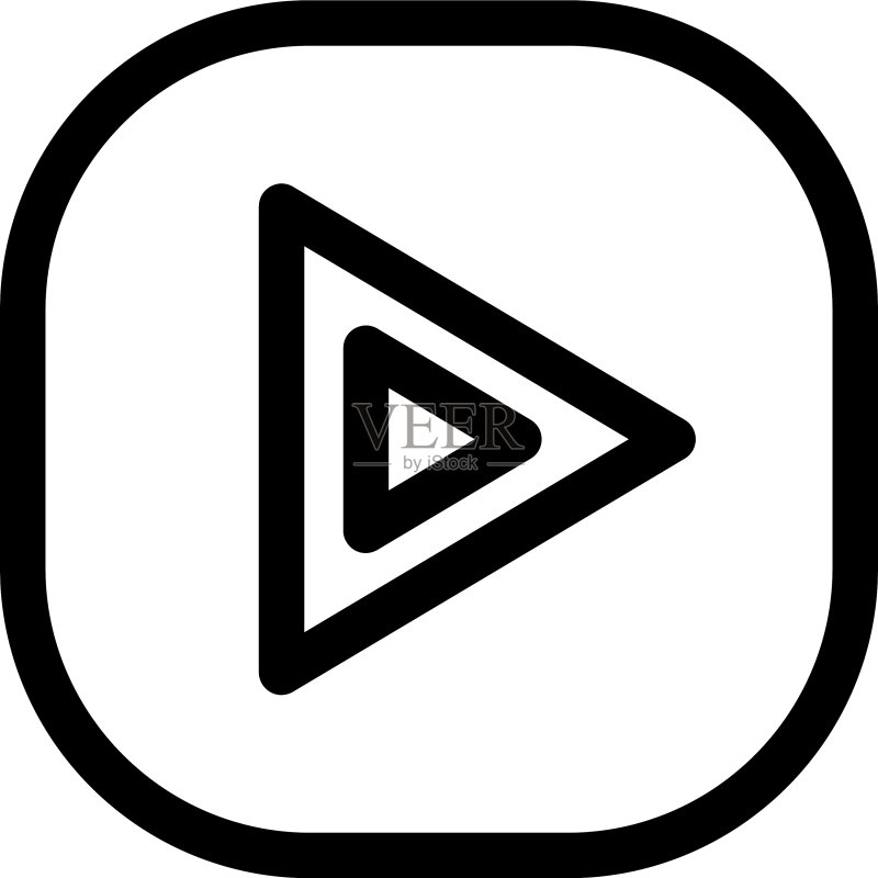 播放图标或Logo标志图标素材
