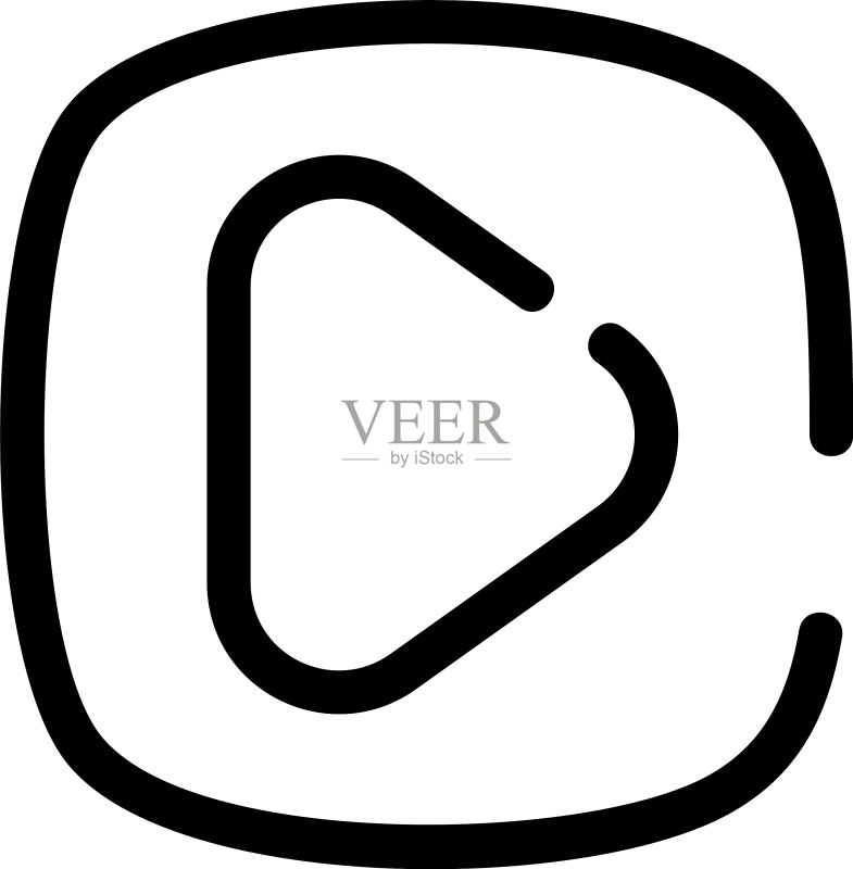 播放图标或Logo标志图标素材