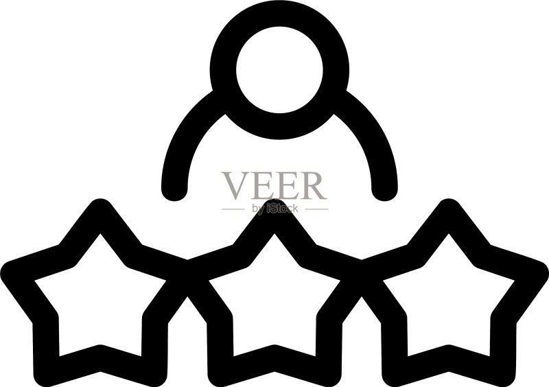 评级图标或徽标独立标志符号图标素材