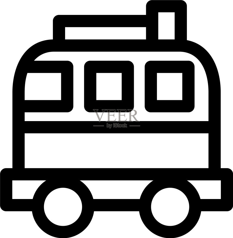 道路旅行图标或标志图标素材