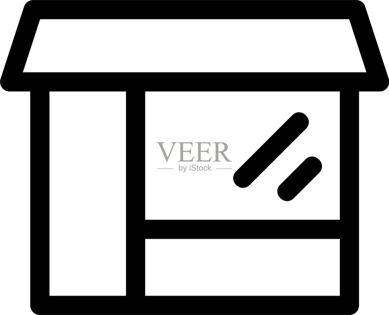 商店图标或Logo孤立标志图标素材