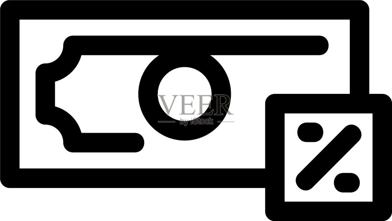 税务图标或标志图标素材