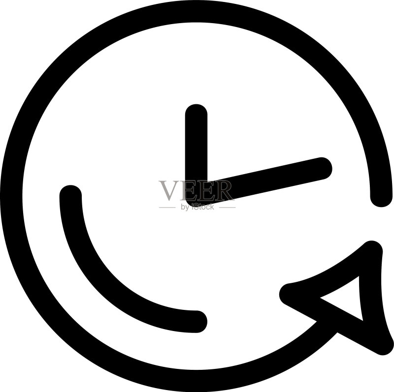 时间图标或标志孤立符号符号图标素材