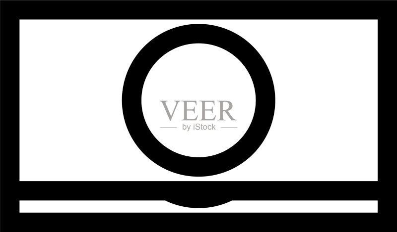 金钱图标或标志孤立的标志符号图标素材