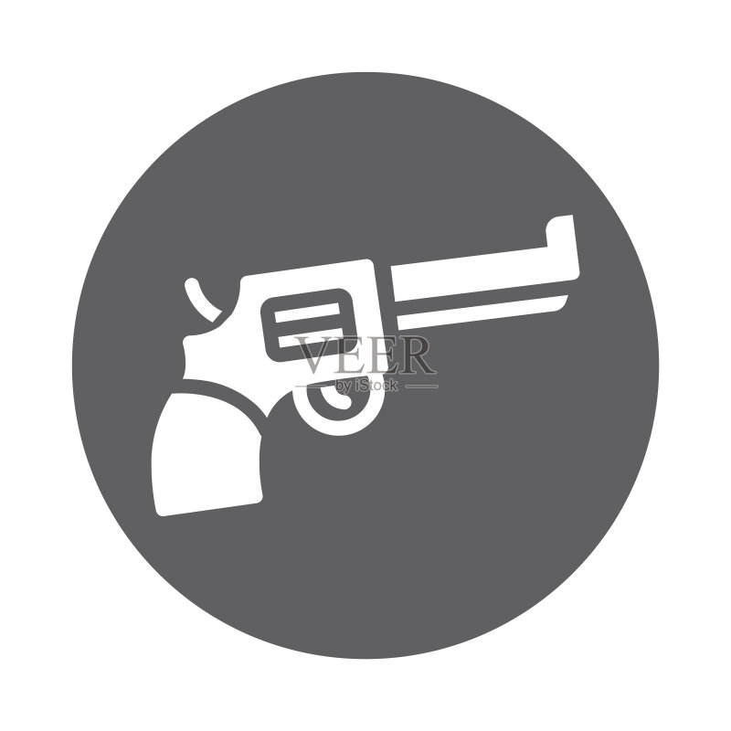 枪支,手枪,武器图标图标素材