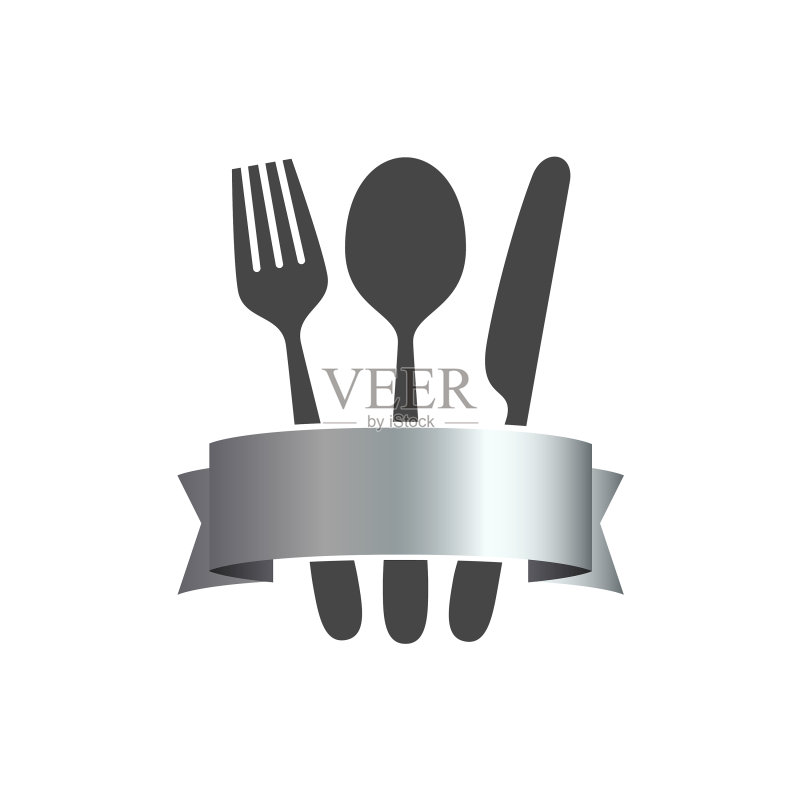 餐具标志图标素材