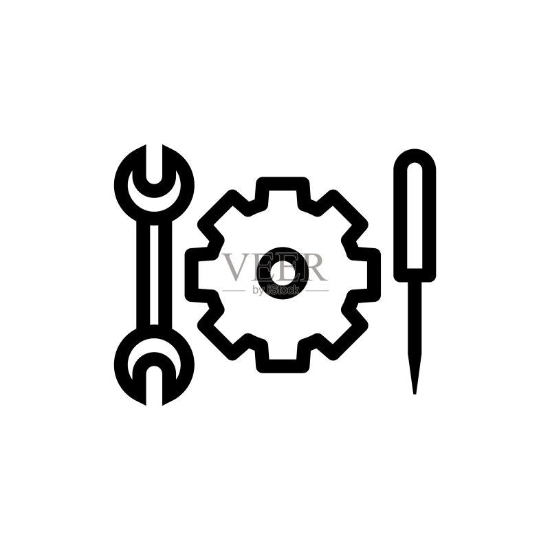 工具图标线性矢量图设计素材图标素材