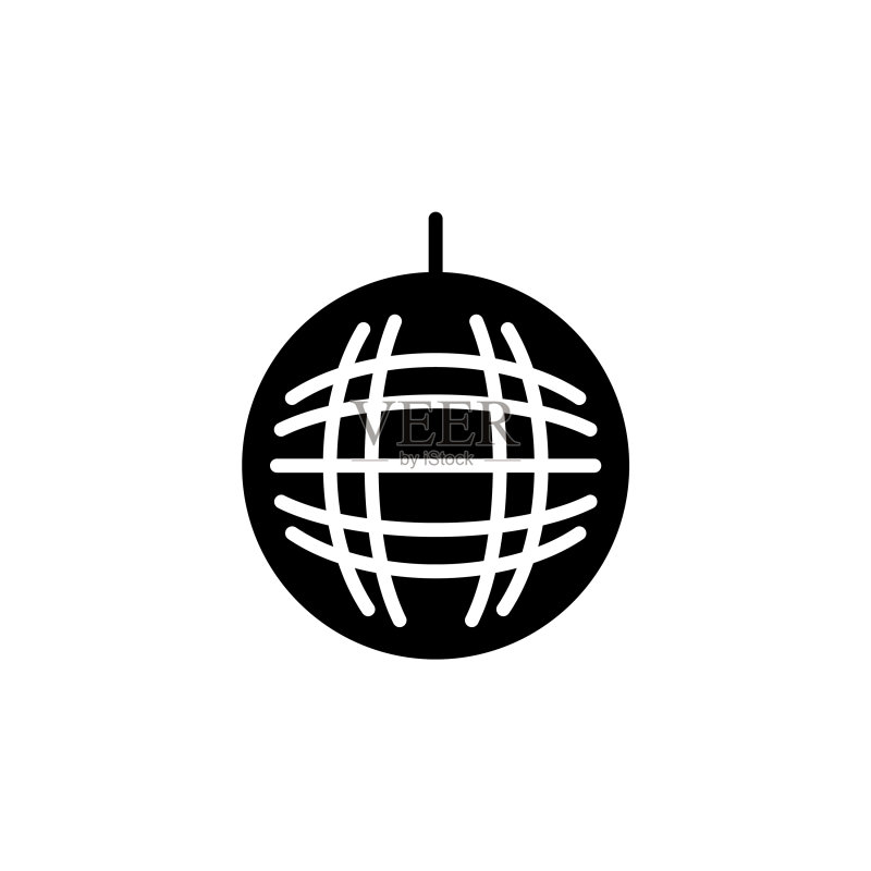 迪斯科舞厅标志图标图标素材