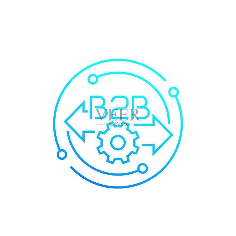 B2B商业线条图标矢量素材图标素材