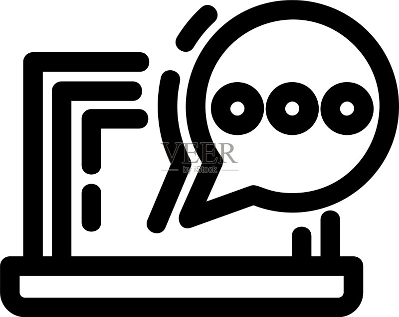 对话图标或Logo独立标志符号图标素材
