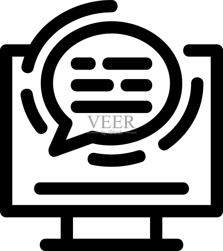 对话图标或Logo独立标志符号图标素材