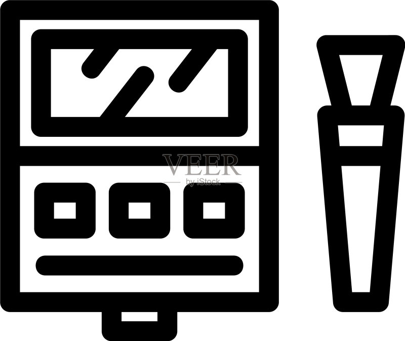 化妆品图标或logo图标素材