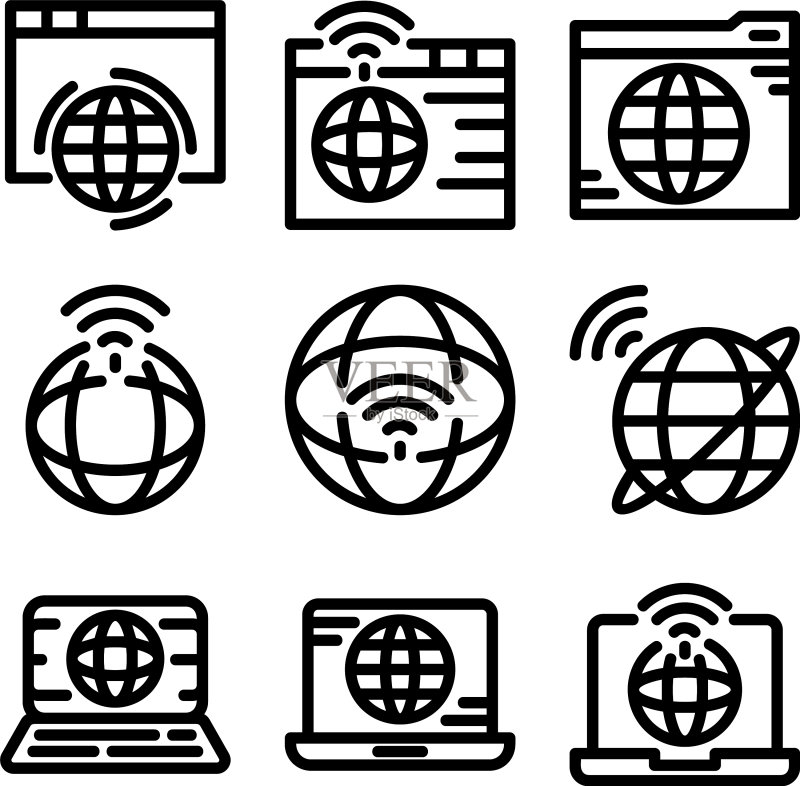 互联网图标或Logo独立标志图标素材