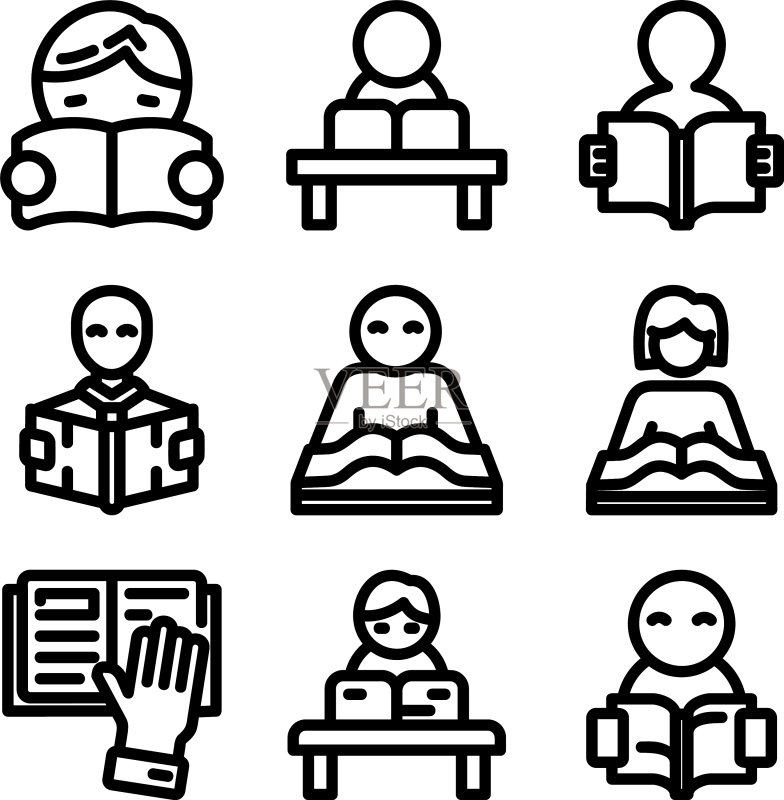 学习图标或logo符号图标素材