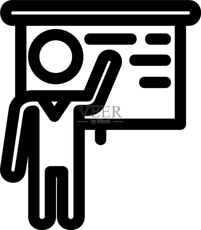 讲座图标或Logo独立标志符号图标素材