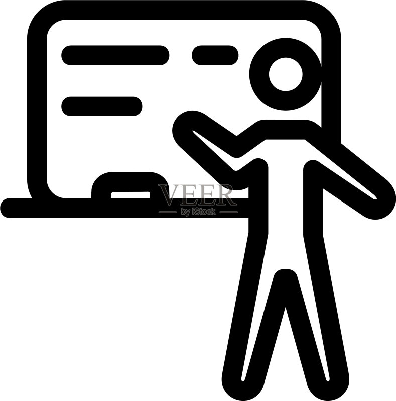 讲座图标或Logo独立标志符号图标素材