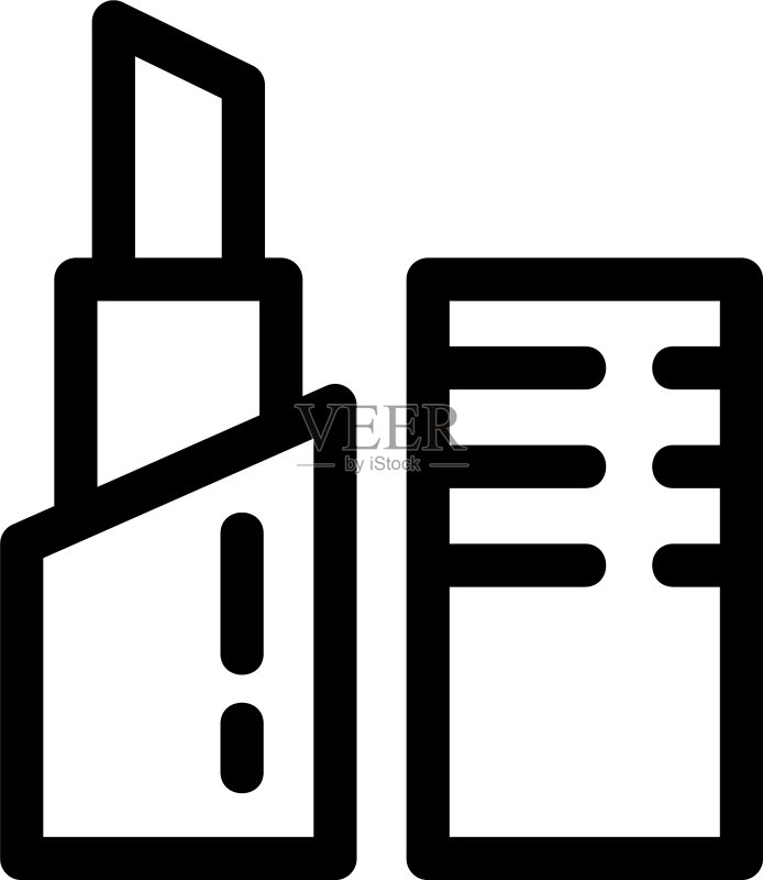 口红图标或标志图标素材