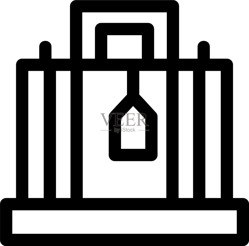 行李图标或Logo独立标志符号图标素材
