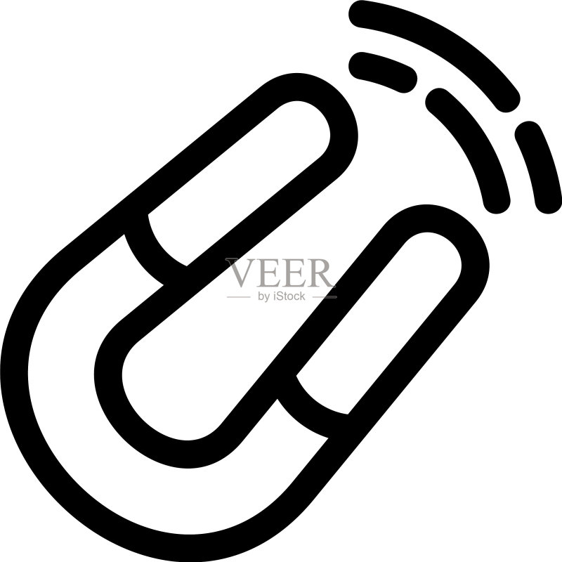 磁铁图标或标志隔离符号图标素材