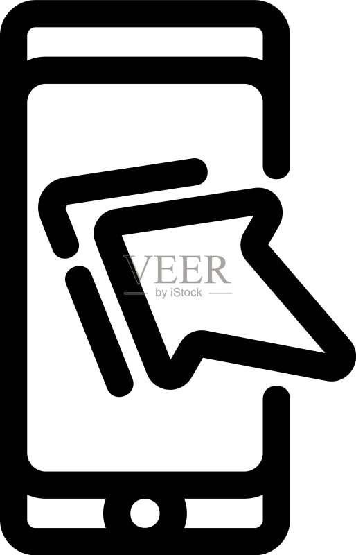 手机点击图标或标志图标素材