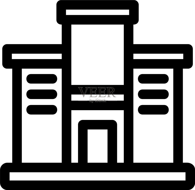大学图标或标志图标素材