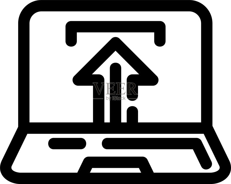 上传图标或标志孤立符号符号图标素材
