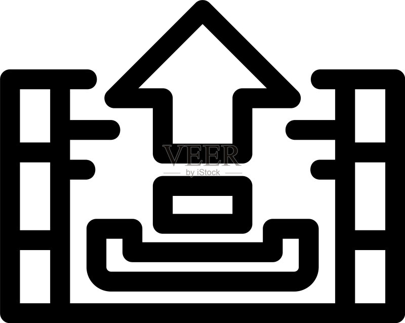 上传图标或标志孤立符号符号图标素材