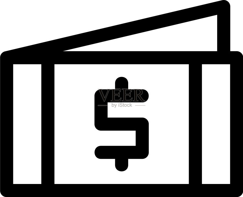 现金图标或标志孤立标志符号图标素材