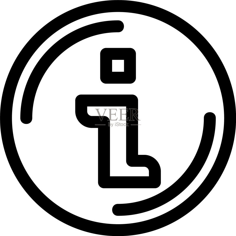 信息图标或独立标志符号图标素材